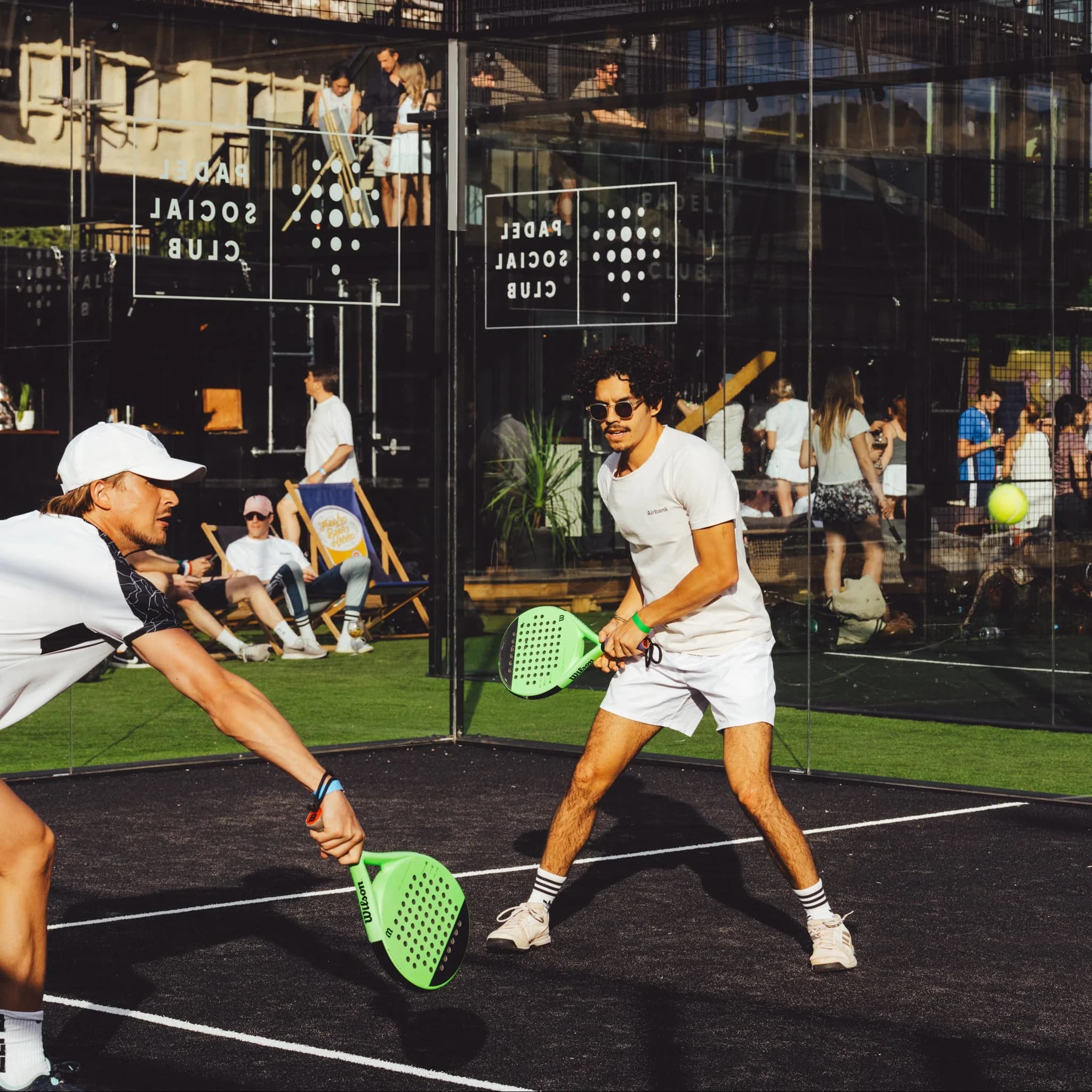 Pertandingan padel PRAXA Sports